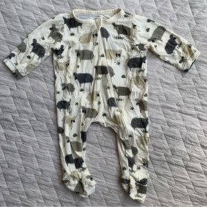 Mud Pie Unisex Baby Footed Sleeper